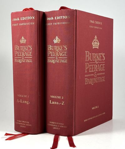 Burke's Peerage and Baronetage.