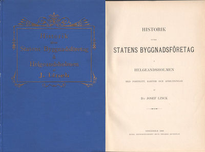 HISTORIK ÖFVER STATENS BYGGNADSFÖRETAG Å…