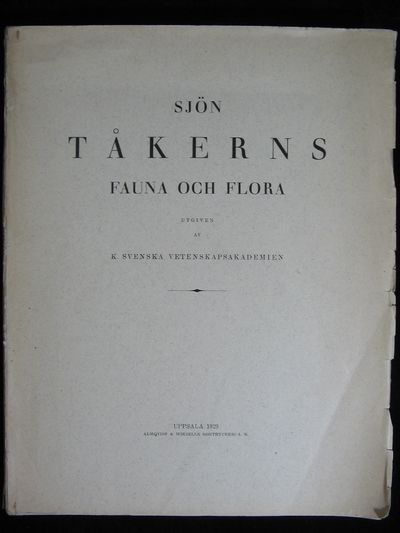 SJÖN TÅKERNS FAUNA OCH FLORA.