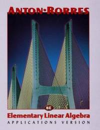 Elementary Linear Algebra