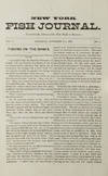 New York Fish Journal. - Devoted to the Interest of the Fish Trade in General