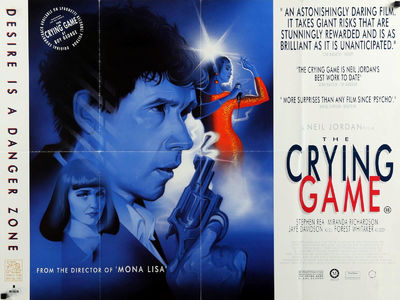 CRYING GAME, THE (1992) UK quad poster
