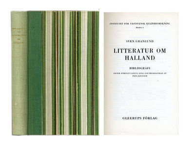 Litteratur om Halland. Bibliografi. Efter…