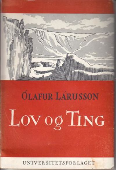 Lov og ting. Islands forfatning og lover i…
