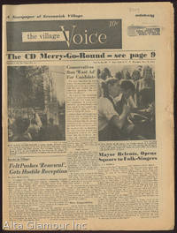 THE VILLAGE VOICE; A Newspaper of Greenwich Village