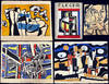 Contrastes 13 Aquarelles, Gouache, Lavis, Crayon.