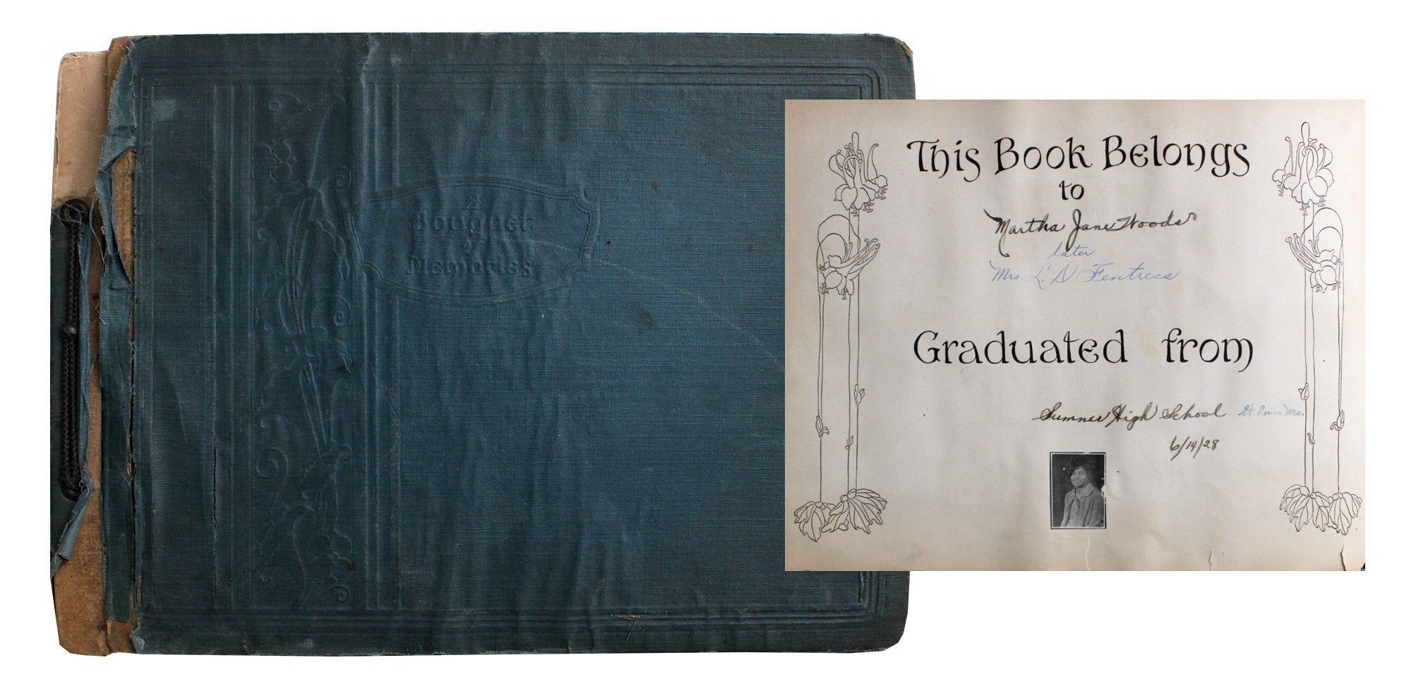 Antq Photo Album-Sumner High School - African Amer