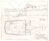 Original, Hand-Drawn Carl Alberg Motor Boat Design