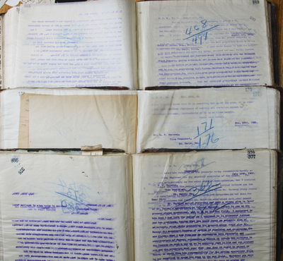 Three Letter Copy Books of John Byrne, President of the Pittsburg, Shawmut & Northern Railroad Company, 1901, 1903 -1904