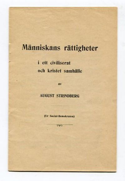 Människans rättigheter i ett civiliserat och…