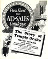STORY OF TEMPLE DRAKE, THE (1933) Pressbook
