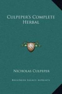 image of Culpeper's Complete Herbal