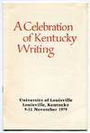 [Program]: A Celebration of Kentucky Writing