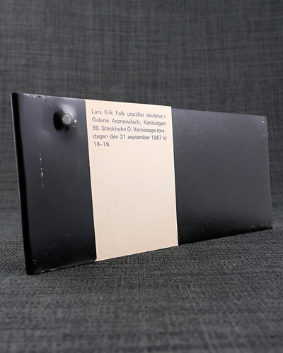 [Vernissagekort, 1967.]