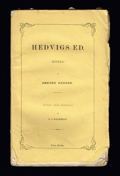 Hedvigs ed. Novell.