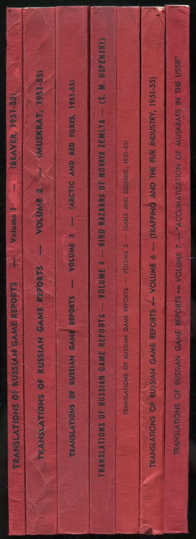 Translations of Russian Game Reports. Volumes 1-7