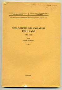 Geologische Bibliographie Finnlands 1555-1933.