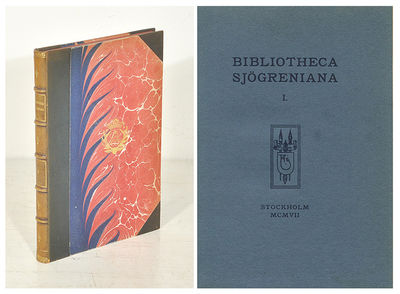 Bibliotheca Sjögreniana. I. Förteckning på böcker…