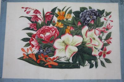 Album of Ten Chinese Botanical Gouache Paintings on Pith Paper
