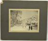 [AMERICANA] [PHOTO] BOSTON. STATE HOUSE AND PARK STREET STOP. BLIZZARD FEBRUARY 1898