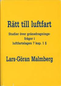 Rätt till luftfart. Studier över…