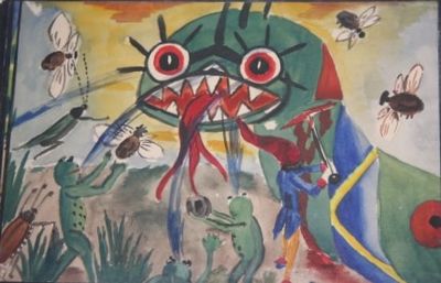 Bilderbuch: Der Kampf mit dem Drachen