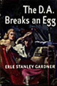 cover of THE D. A. BREAKS AN EGG