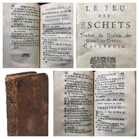 Le Jeu des Eschets by Gioachino GRECO - 1713