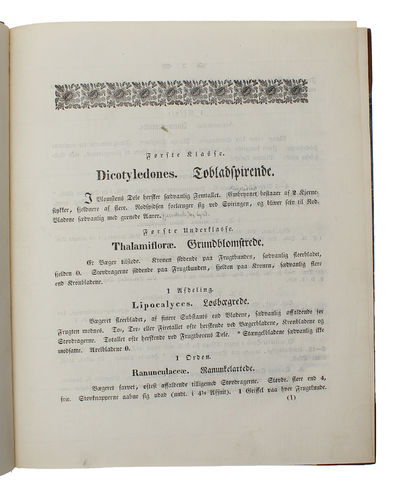 Haandbog ved botaniske Excursioner i Egnen om Sorøe. Indbydelsesskrift...Sorøe Akademie...2 parts. (photo 4)