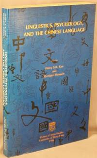 cover of Linguistics, Psychology, and the Chinese Language.