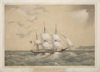 image of HMS Dido. (18 Guns) running up Channel, 1845