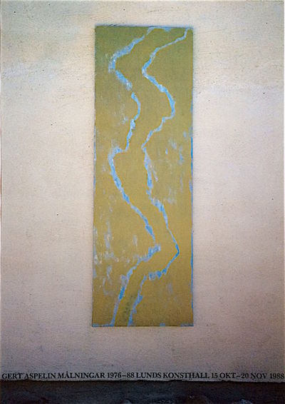 Gert Aspelin. Målningar. 1976-88. Lunds Konsthall…