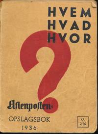 Hvem hvad hvor 1936