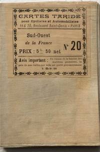 image of Carte Routiere pour Automobilistes & Cyclistes - Sud-Ouest de la France, Bordeaux - Toulouse, No. 20