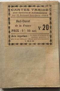 Carte Routiere pour Automobilistes & Cyclistes - Sud-Ouest de la France, Bordeaux - Toulouse, No. 20