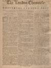 The London Chronicle: Or Universal Evening Post. From Saturday, August 25, to Tuesday, August 28, 1759