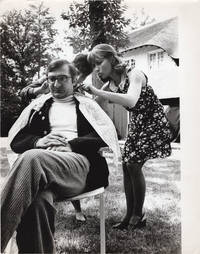cover of Original photograph of Claude Chabrol and Stephane Audran, circa 1968