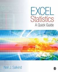 Excel Statistics : A Quick Guide