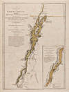 A SURVEY OF LAKE CHAMPLAIN, INCLUDING LAKE GEORGE, CROWN POINT AND ST. JOHN. SURVEYED BY ORDER OF HIS EXCELLENCY MAJOR-GENERAL SR. JEFFERY AMHERST, KNIGHT OF THE MOST HONBLE. ORDER OF THE BATH, COMMANDER IN CHIEF OF HIS MAJESTY'S FORCES IN NORTH AMERICA, (NOW LORD AMHERST)