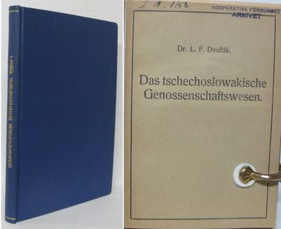 Das tschechoslowakische Genossenschaftswesen.
