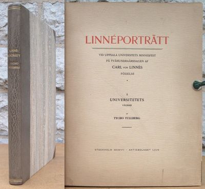 Linnéporträtt vid Uppsala Universitets minnesfest…