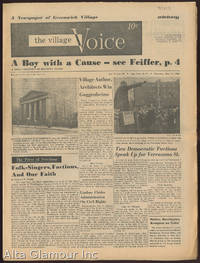 image of THE VILLAGE VOICE; A Newspaper of Greenwich Village