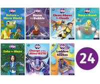 Project X CODE: White and Lime Book Bands, Oxford Levels 10 and 11: Sky Bubble and Maze Craze,...