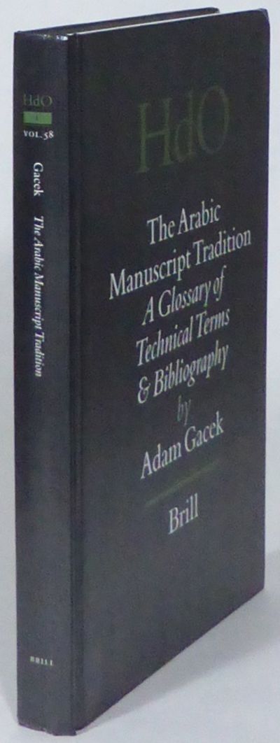 The Arabic Manuscript Tradition. A Glossary of…