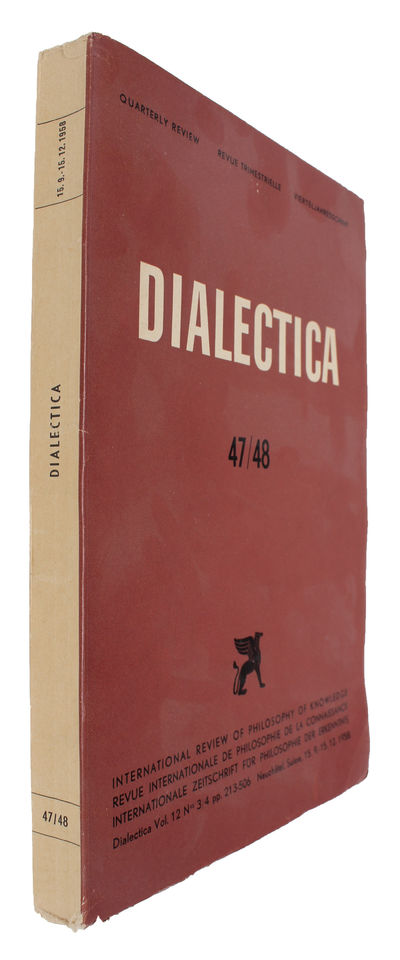 Über eine bisher noch nicht benützte Erweiterung des finiten Standpunktes. (In: Dialectica, volume 12, pp.280-87). - [GÖDEL'S FINAL PAPER] (photo 2)