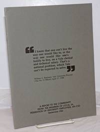 image of A report to the community from the members of Local 34, Federation of University Employees, AFL-CIO