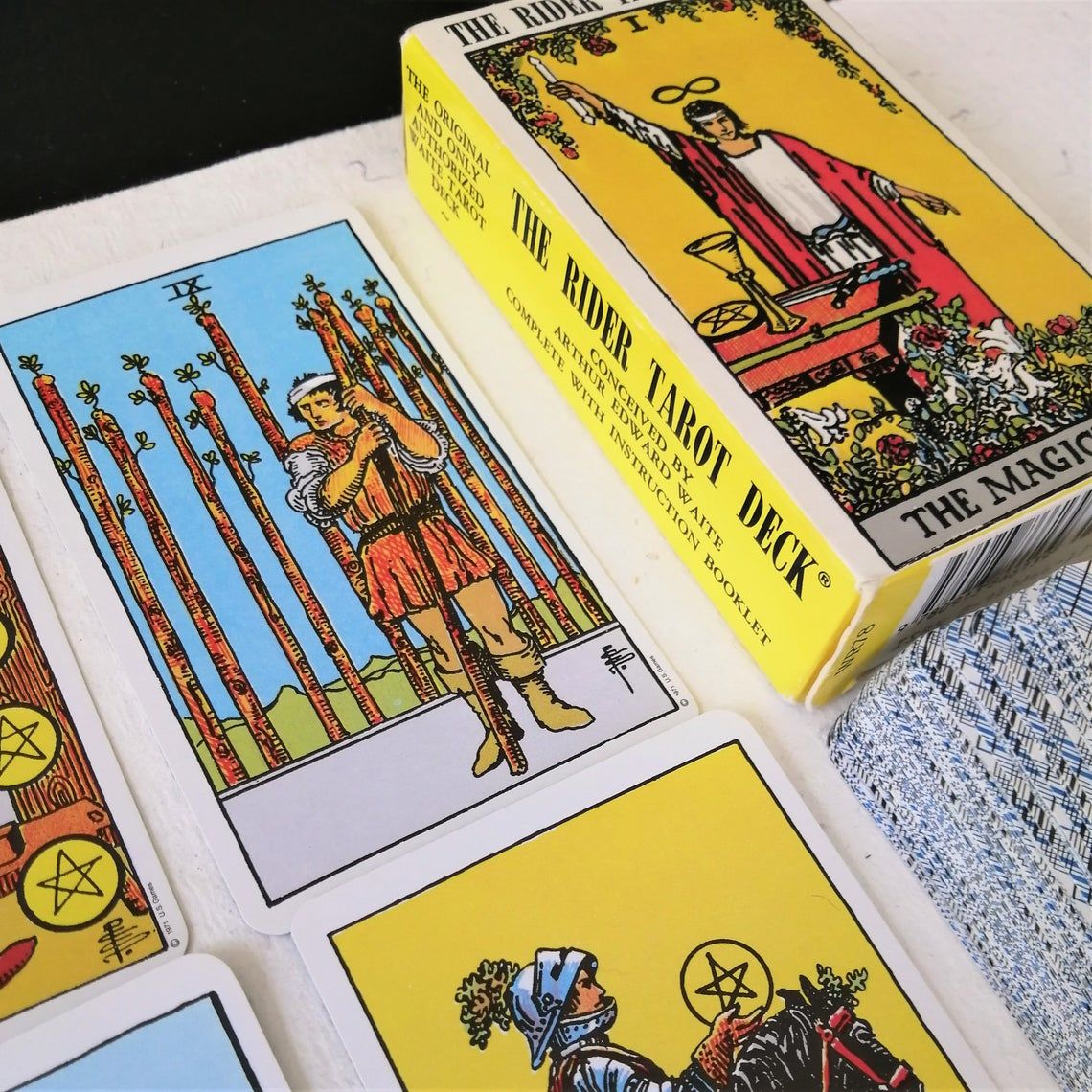 The Rider Tarot Deck by Pamela Arthur Edward; Colman Smith Edition