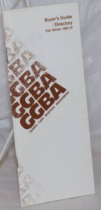 GGBA Buyer's guide/directory; Fall-Winter 1980-81