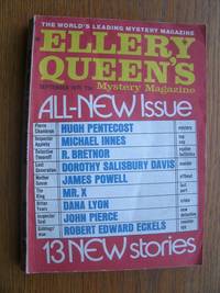 Ellery Queen's Mystery Magazine September 1971 by Steve Sherman John Pierce - Paperback - First edition first printing - 1971 - from Scene of the Crime Books, IOBA (SKU: 19450)