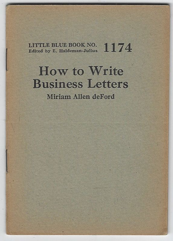 HOW TO WRITE BUSINESS LETTERS